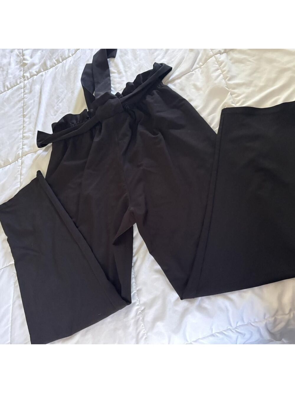 High Waisted Black Pants